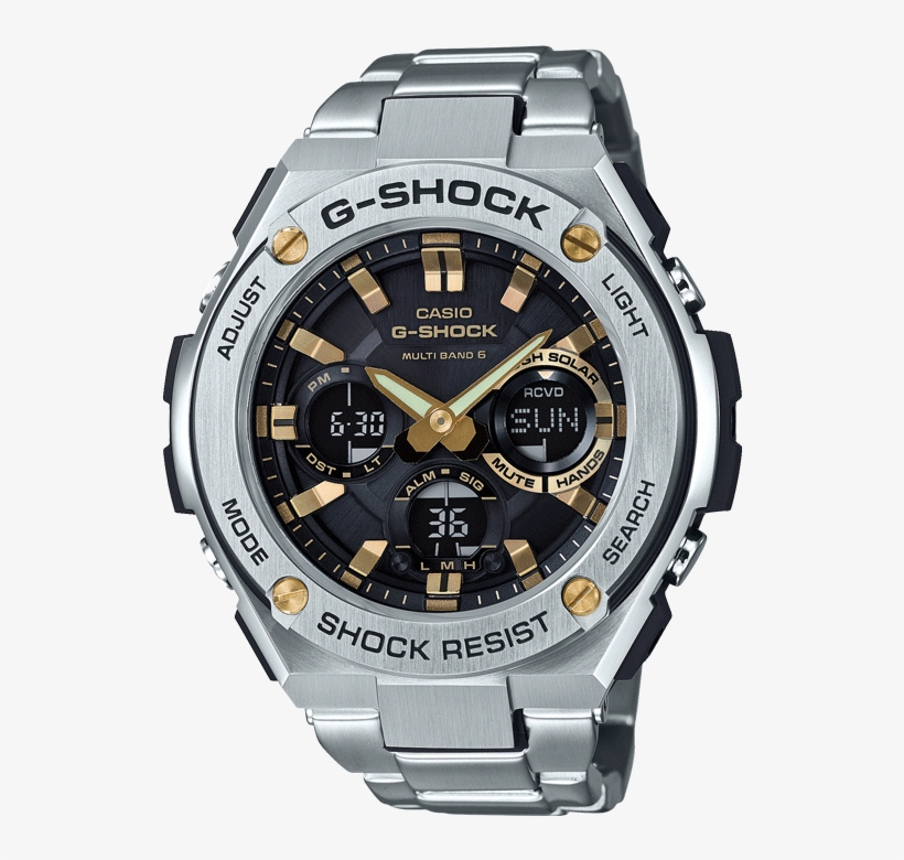 Scene1 - Casio G-shock G-steel, transparent png #258765