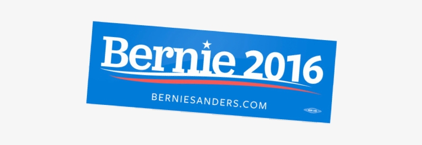 Grab The Bumper Sticker Here - Bernie Sanders Sticker, transparent png #258857