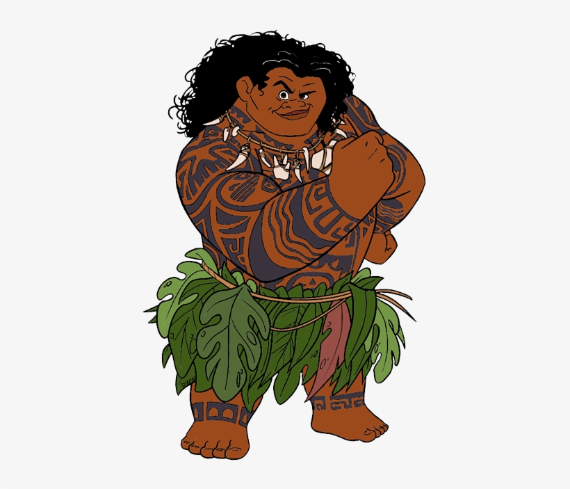 Tal Vez Pueda Interesarte - Moana Maui Clip Art, transparent png #258895