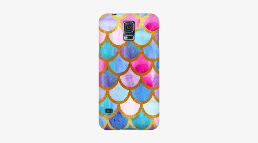 Mermaid Scales Cell Phone Case - Glitter Mermaid Scale Background, transparent png #258897