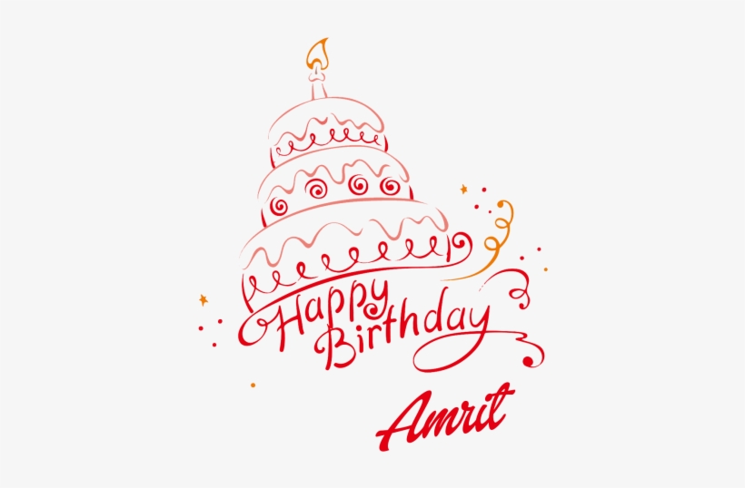 Free Png Amrit Happy Birthday Name Png Png Images Transparent - Portable Network Graphics, transparent png #258916