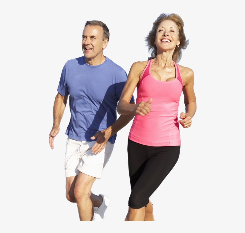 Couple Running Png - Jogging, transparent png #259105