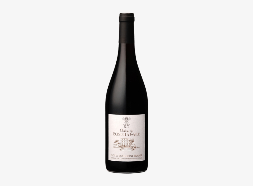 Château Du Bois De La Garde, Côtes Du Rhône - Torbreck Woodcutter's Shiraz 2015, transparent png #259127