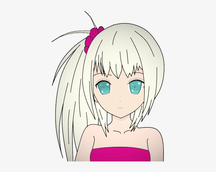 Jpg Transparent Blue Eyes Female By Dalmoreellie On - Cartoon, transparent png #259390