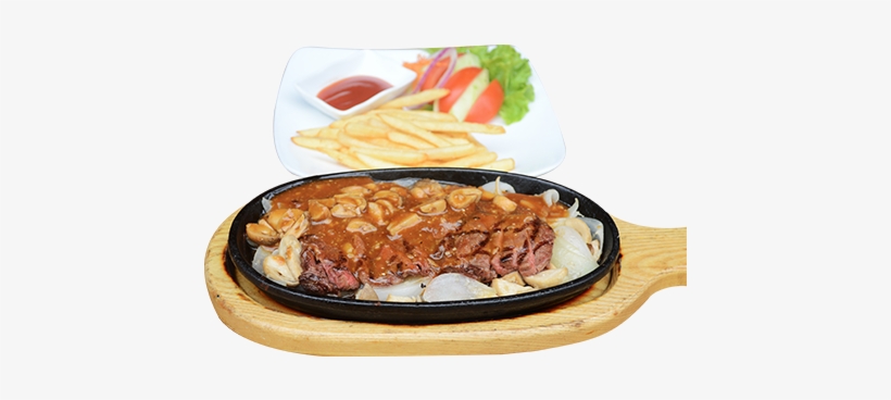 Pephn Sizzling Steak - Grillades, transparent png #259452