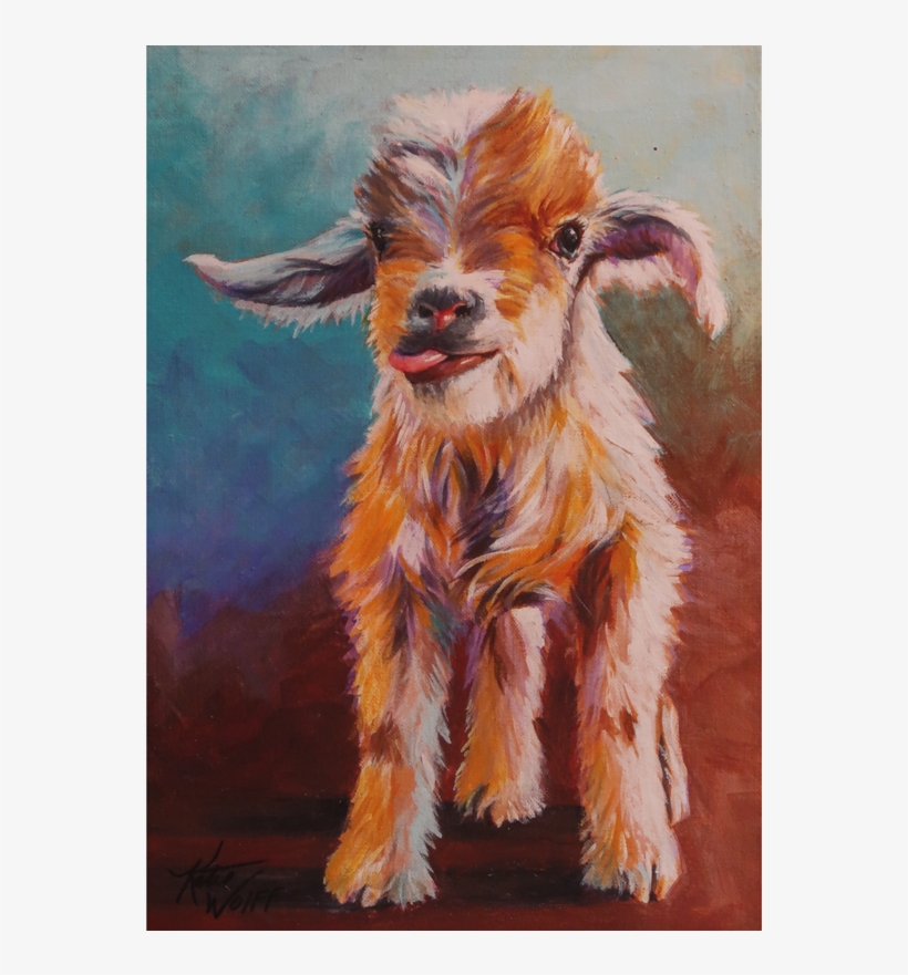 Yuba Blue And White - Goat, transparent png #259479