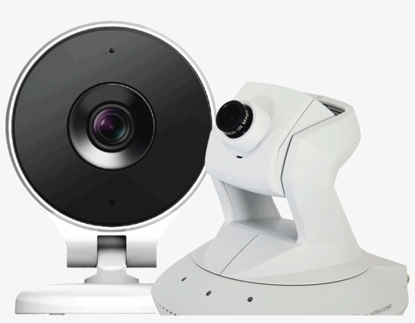 Large Photo Of Cameras - Alarm.com Adc-v620-pt Indoor Wireless Pan/tilt Ip, transparent png #259485