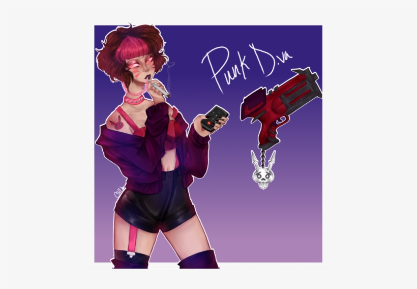 Punk Dva - D Va Punk Skin, transparent png #259596