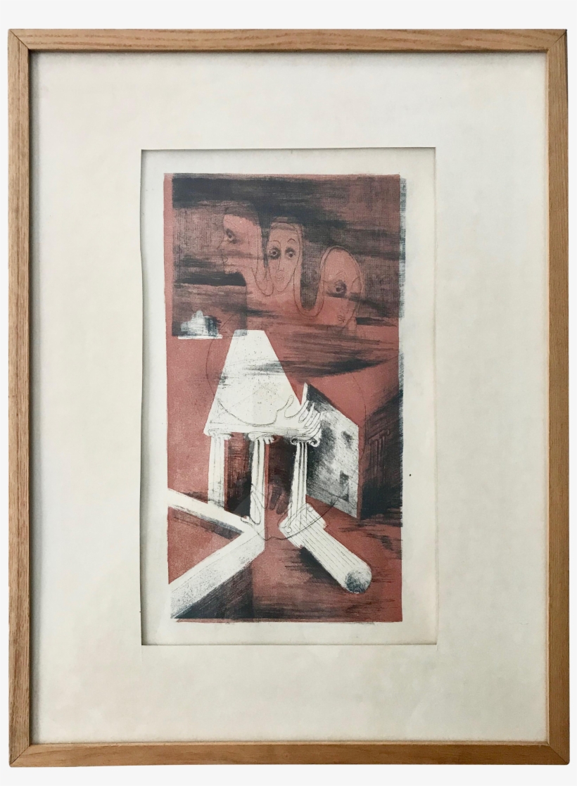 Vintage Abstract Drawing Surreal Sketch Framed Vector - Surrealism, transparent png #259668