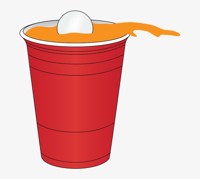 Beer Pong Red - Beer In Red Solo Cup, transparent png #259688