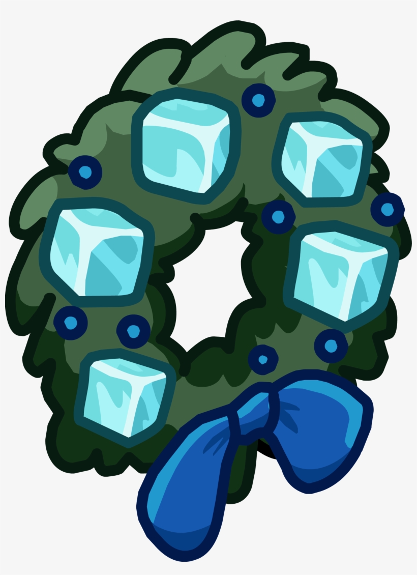 Ice Cube Wreath Sprite 002 - Illustration, transparent png #259735