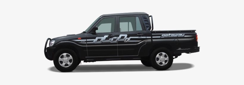 Mahindra Scorpio Getaway - Scorpio Getaway Black Colour, transparent png #2500035