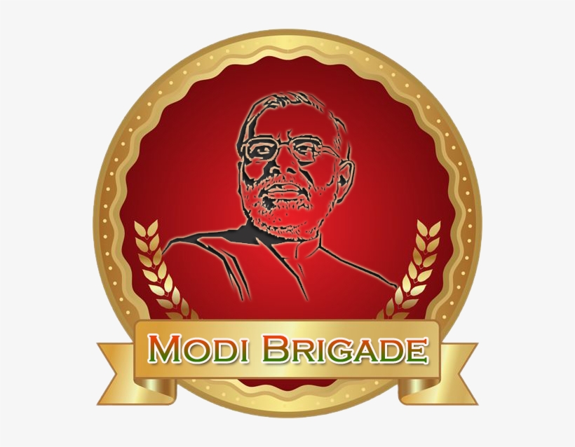 Supporters Of Prime Minister Modi Ji - Clipart Badge, transparent png #2500306