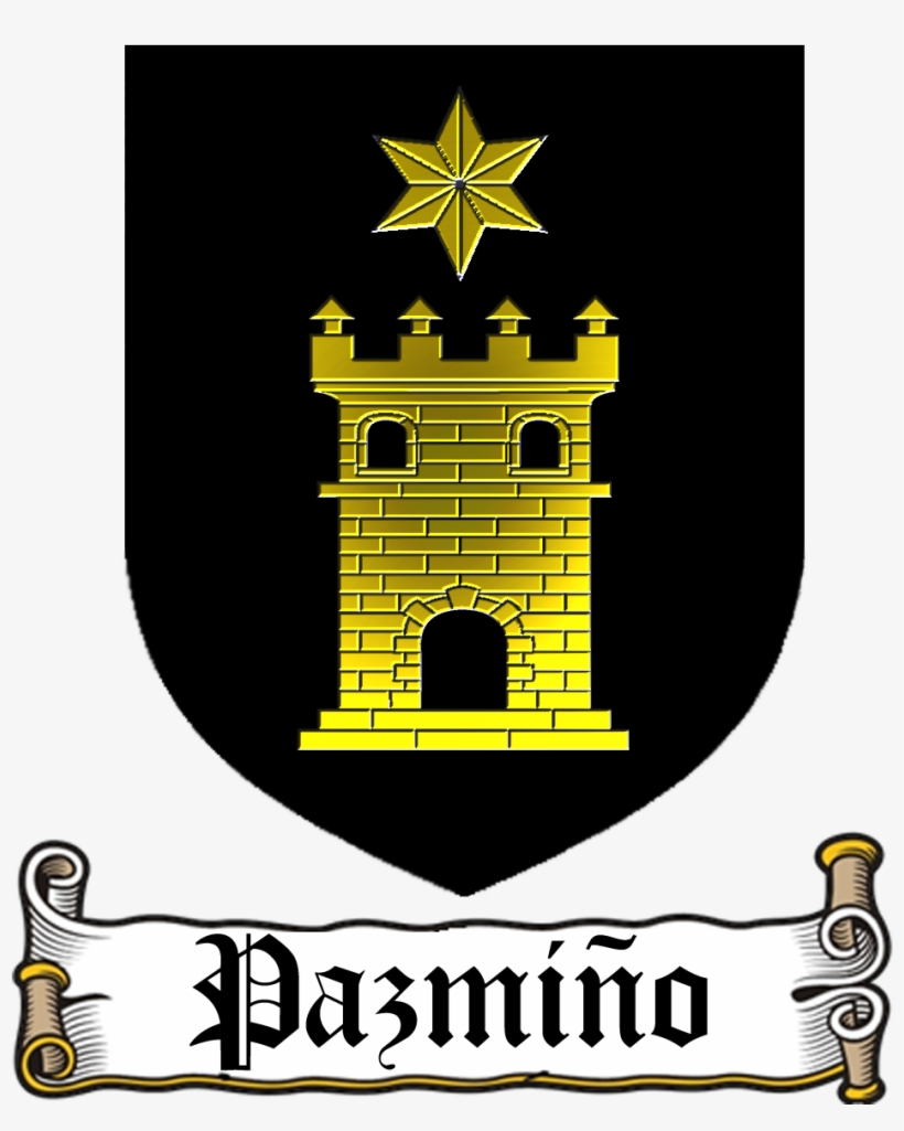 Coat Of Arms Of Pazmiño Family - Pazmino Coat Of Arms, transparent png #2500866