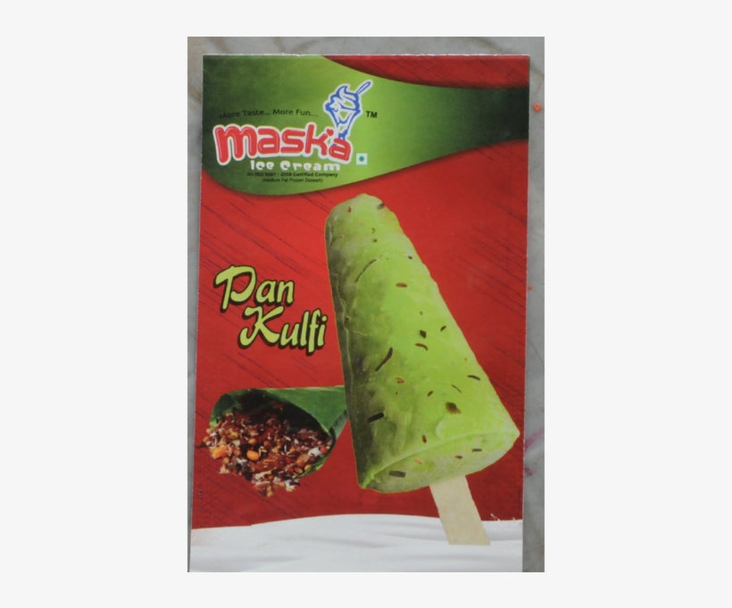 Pan Kulfi - Ice Cream Bar, transparent png #2500984