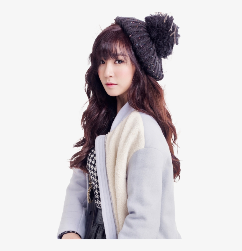 Tiffany Hwang Wallpaper Probably Containing A Fur Coat - Tiffany Snsd Winter, transparent png #2501367