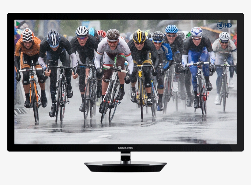 Zattoo On Samsung Smart-tvs - Lcd Tv, transparent png #2501488