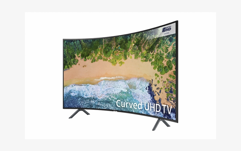 Front Black Image - Samsung Ue55nu7300, transparent png #2501618