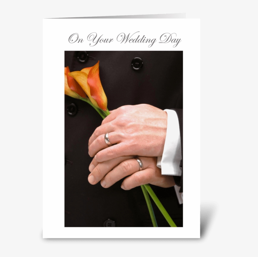 On Your Wedding Day Greeting Card - Wedding, transparent png #2502006
