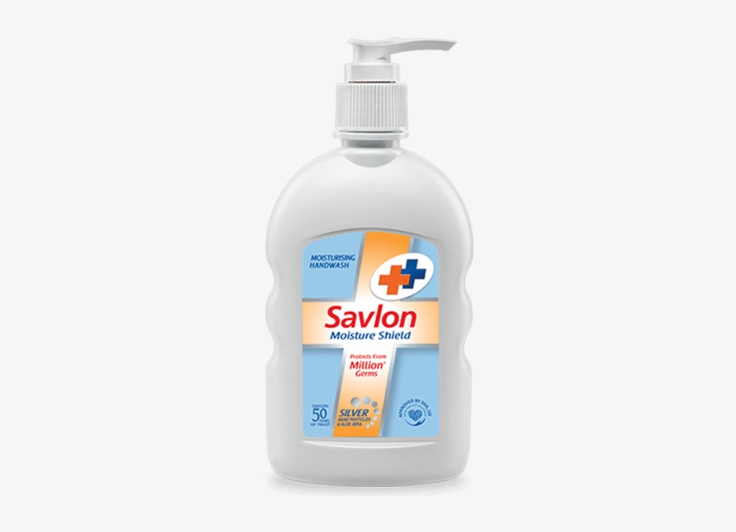 Savlon Moisture Shield Handwash - Savlon Moisture Shield Handwash - 185 Ml, transparent png #2502077