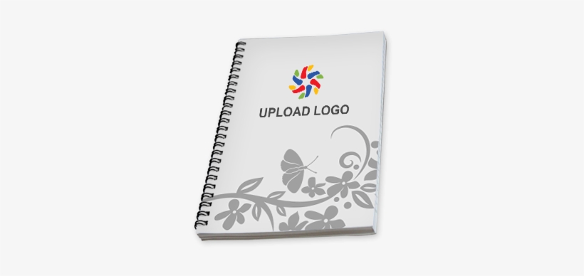 Gray Pattern Corporate Notebook - Flower Verve - Highest Quality Wall Decal Stickers, transparent png #2502146