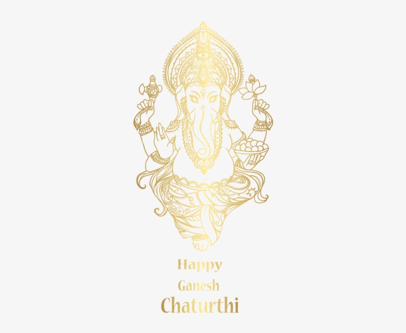 Happy Ganesh Chaturthi Png Clip Art Image - Ganesh Chathurthi Posters Png, transparent png #2502427