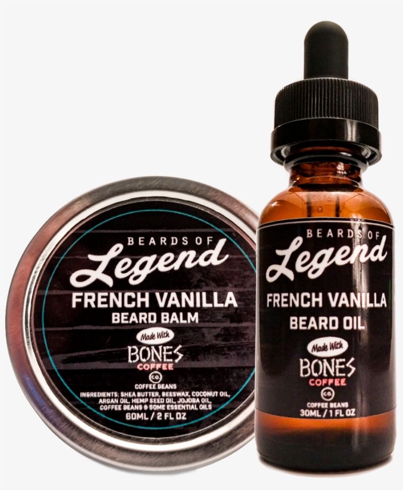French Vanilla Beard Balm And Oil Combo - Beard, transparent png #2502634
