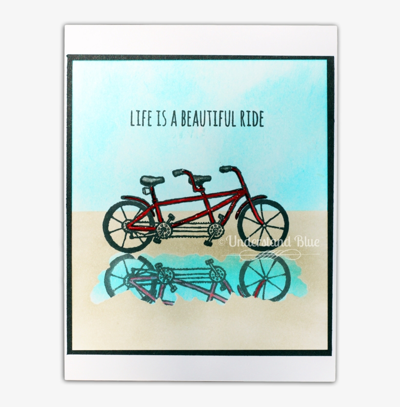 Mirror Image Stamping By Understand Blue - Cardmaking, transparent png #2502786