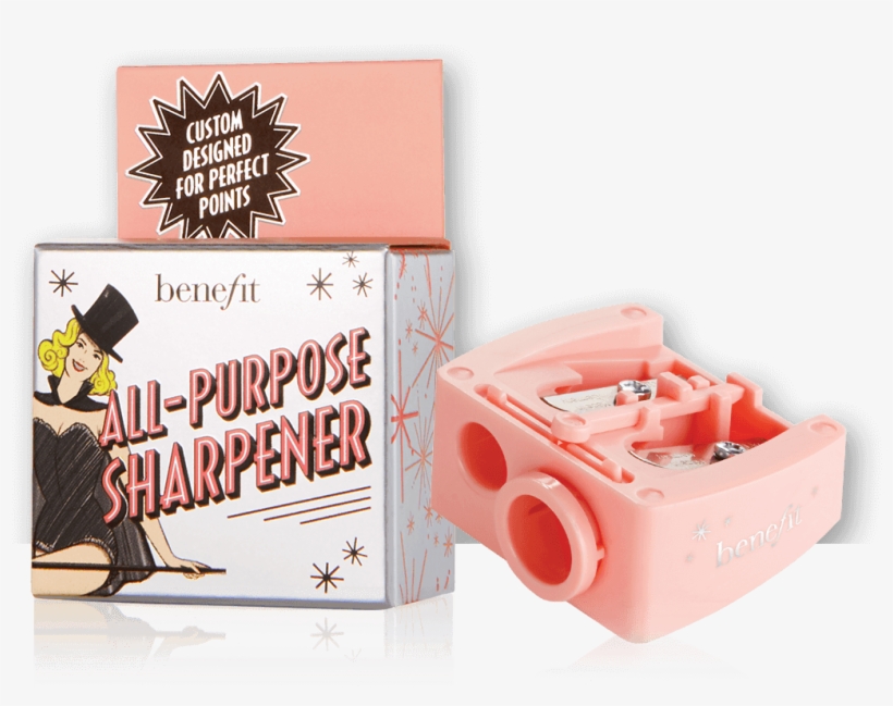 All-purpose Pencil Sharpener - Benefit Cosmetics All Purpose Pencil Sharpener, transparent png #2502809