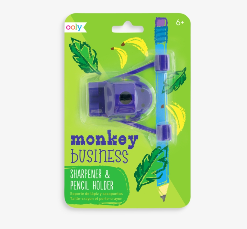 Monkey Business Sharpener And Pencil Holder - Monkey Business Sharpener Pencil Holder, transparent png #2502960