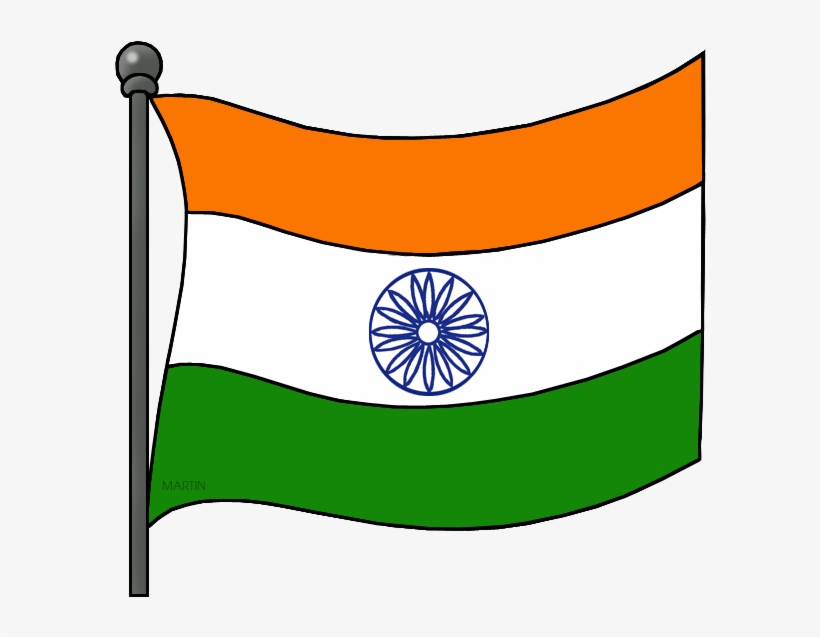 Indian Flag - Indian Flag Clip Art, transparent png #2503058