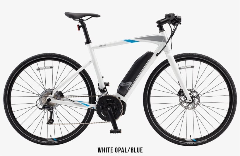 White Opal/blue - Yamaha Bicycles, transparent png #2503093