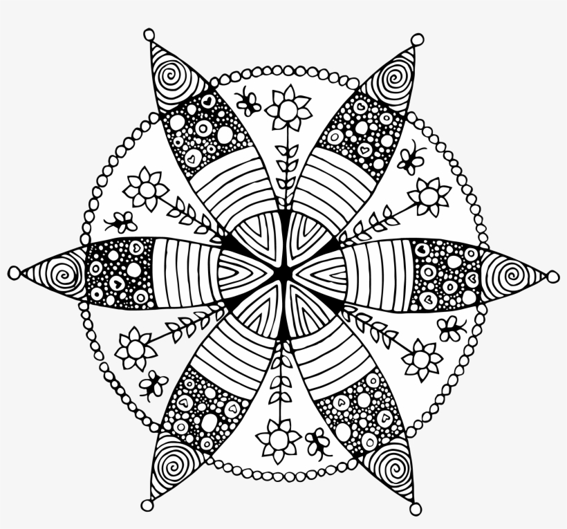 More Mandalas Skillshare Projects - Mandalas Made With Protractors, transparent png #2503366