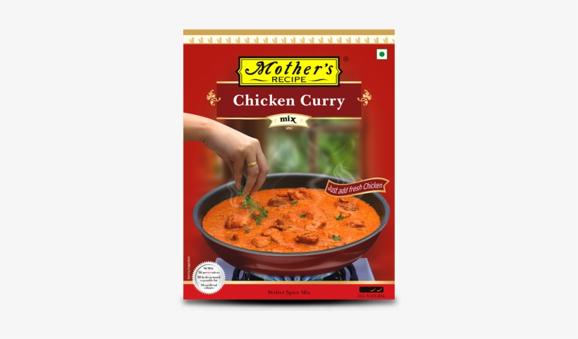 Mother's Recipe Brings You Chicken Curry - Mother Recipe Chicken Masala, transparent png #2503743