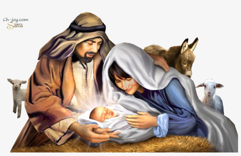 Jesus Birth Png Transparent Jesus Birth - Holy Family Manga, transparent png #2504049
