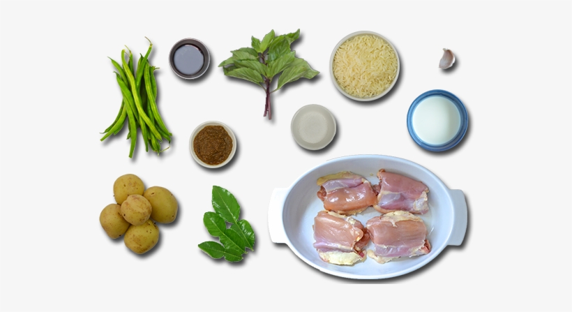 Thai Green Chicken Curry Ingredients - Chicken Curry, transparent png #2504107