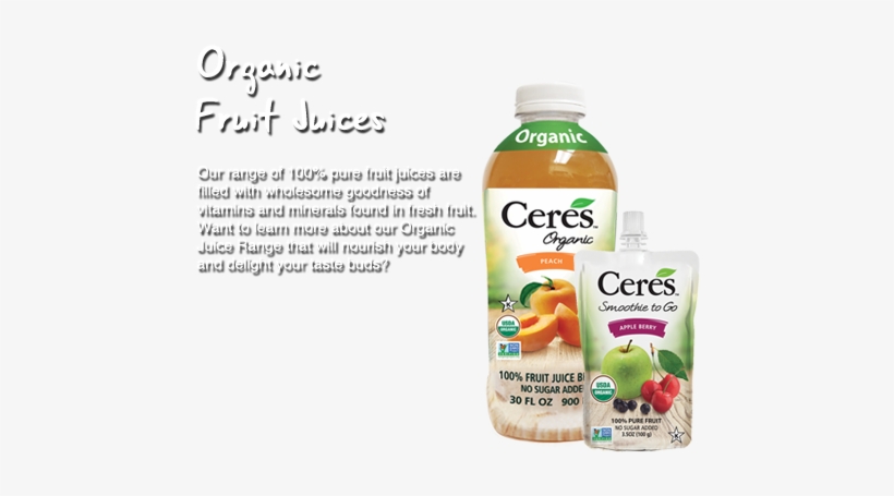 Home Juice Banner Left - Ceres 100% Litchi Juice 33.8 Oz Tetra Pack - Single, transparent png #2504190