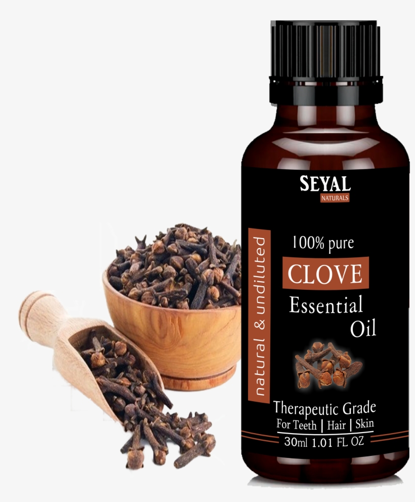 Seyal Clove Essential Oil 100% Pure & Natural Therapeutic - Beard Growth Oil From Trumen For Thicker, Soft And, transparent png #2504302