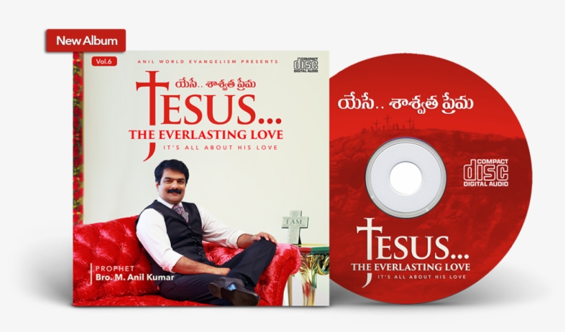 Jesus The Everlasting Love - Anil Kumar New Album, transparent png #2504624