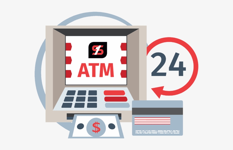 24-hour Banking - Graphic Design, transparent png #2504867