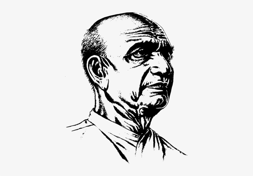 A Short Quiz On Sardar Patel - Sardar Patel, transparent png #2504884