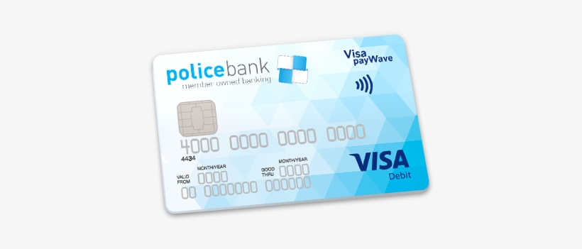Visa Debit Card - Visa Paywave, transparent png #2504905