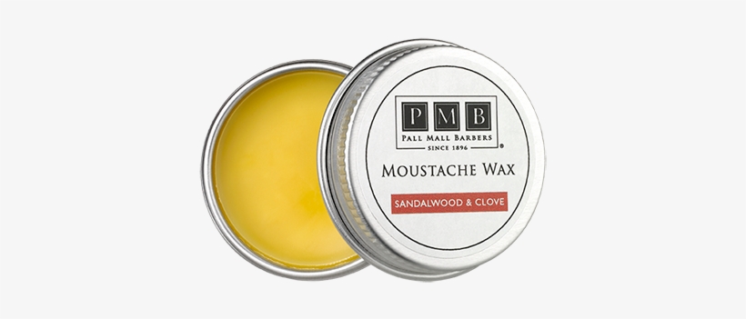 Pmb -moustache Wax Sandalwood & Clove - Pall Mall Barbers Moustache Wax 15ml, transparent png #2504960