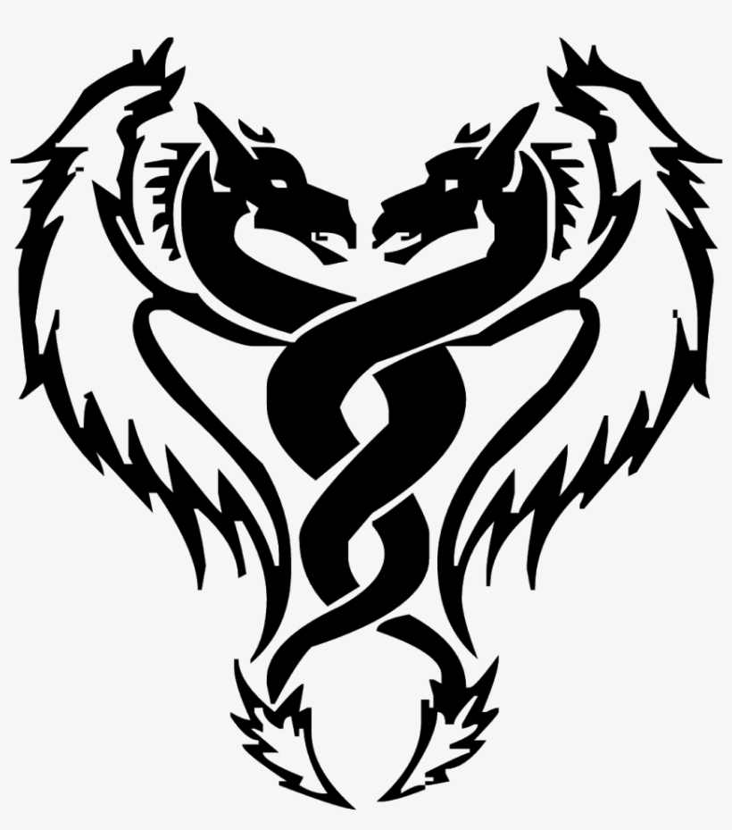 Frnds Useful Tattoos Png Use Kare - Tribal Dragons, transparent png #2505352