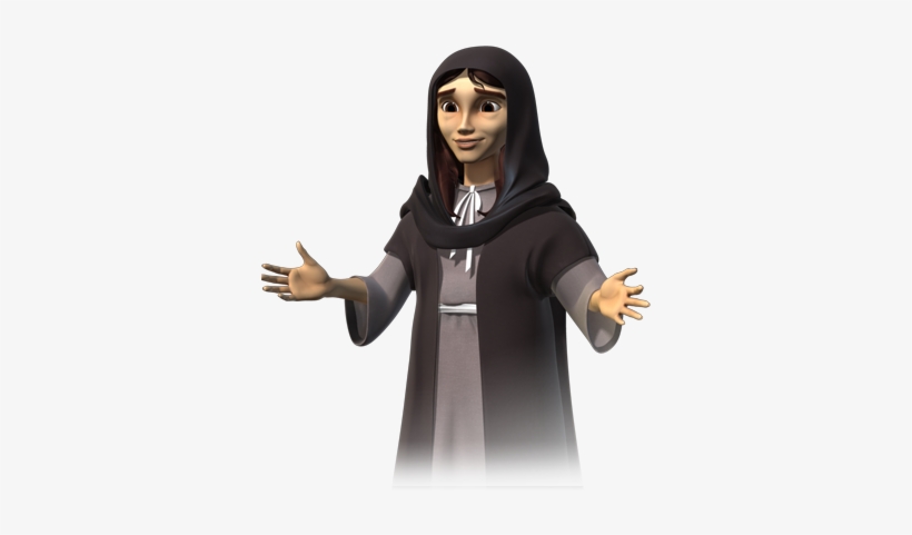 Mary, Jesus' Mother, Was The Only Person Present At - Superbook Mary And Joseph, transparent png #2505624