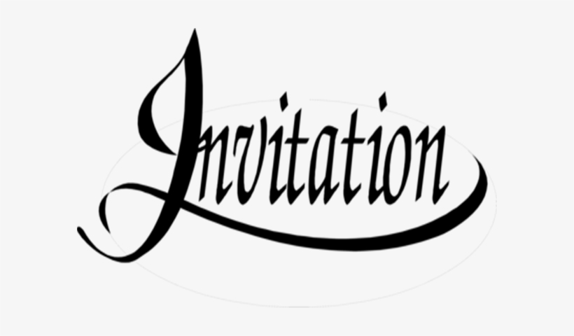 Mirwaiz Can't Attend Oic Meeting Due To Impounding - Invitation Logo Black And White, transparent png #2506045