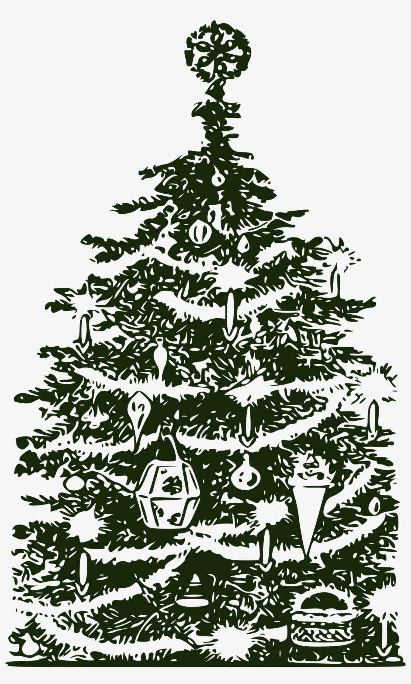 This Free Icons Png Design Of Basic Retro Xmas Tree, transparent png #2506097