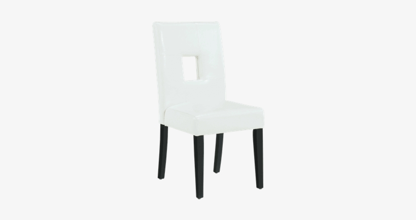 Window White Dining Chair - Chair, transparent png #2506163