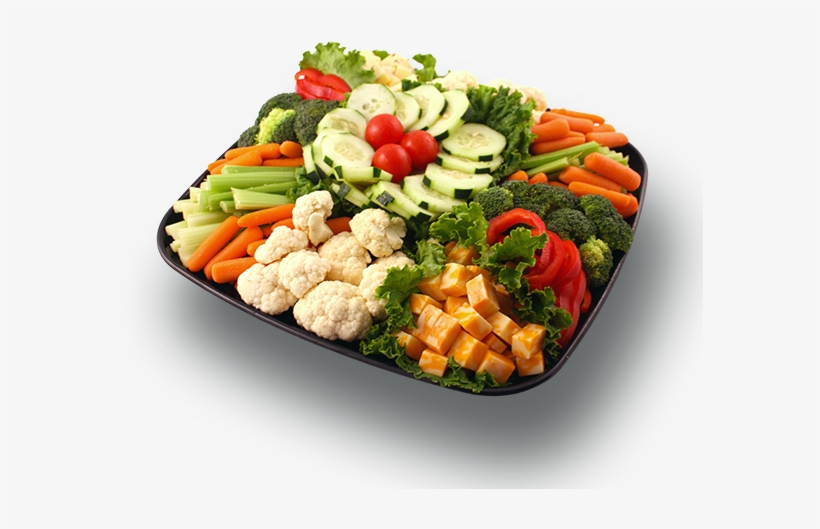 Crunch & Creamy Vegetable & Cheese Tray - Cheese And Vegetable Platter, transparent png #2506674
