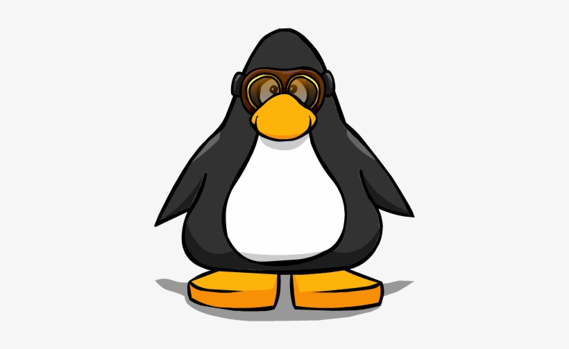 Goggles - Penguin From Club Penguin, transparent png #2506985
